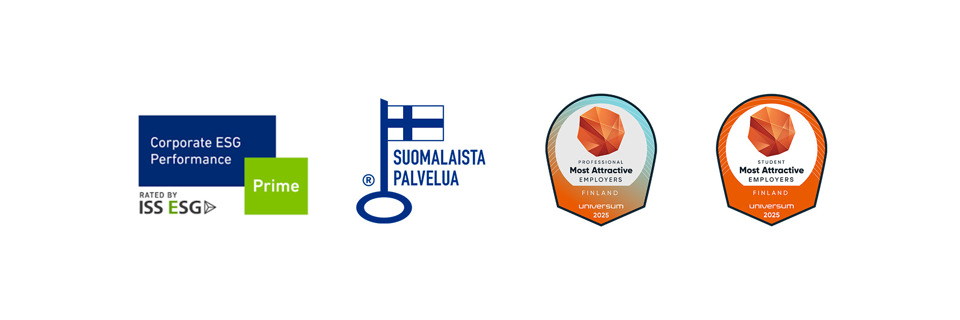 Universum, ISS ESG Prime -vastuullisuuslogo, avainlippu