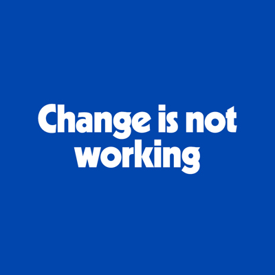 Change is not working