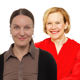 Kaisa Poutanen ja Eveliina Holmgren