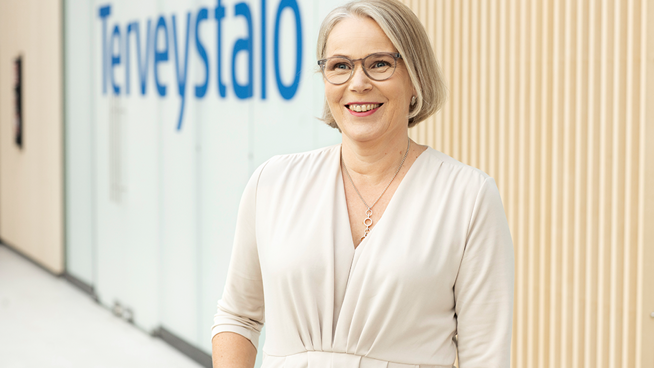 Tuija Turunen on Terveystalon johtava psykologi.