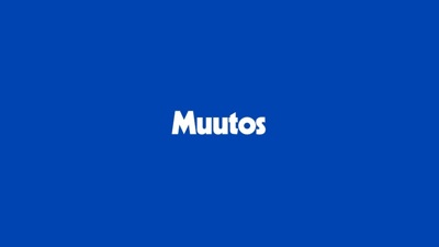 Muutos.